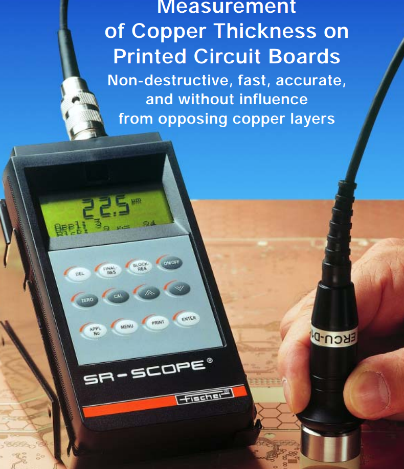 德國(guó)FISCHER菲希爾SR-SCOPE RMP30-S銅板測(cè)厚儀