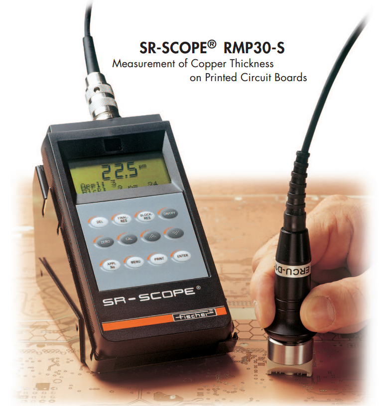 德國(guó)FISCHER菲希爾SR-SCOPE RMP30-S銅板測(cè)厚儀