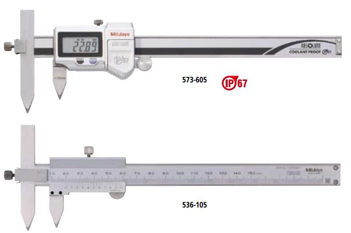 日本三豐Mitutoyo 偏置中心線卡尺 536, 573 系列