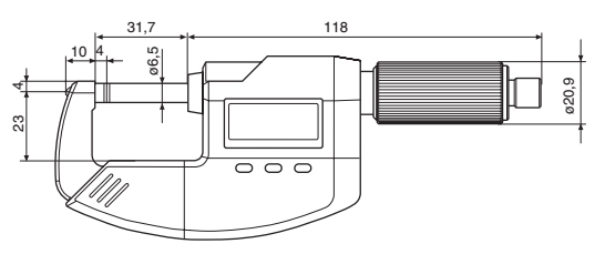 德國馬爾數(shù)顯千分尺MICROMAR 40 ER（不帶數(shù)據(jù)輸出）