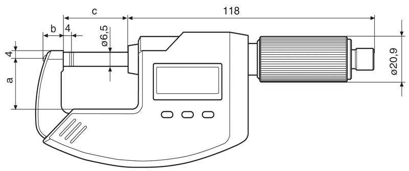 德國馬爾通用數字式千分尺MICROMAR 40 EWV