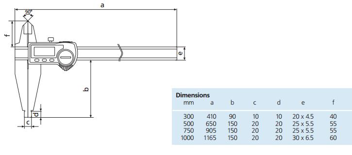 德國(guó)馬爾MARCAL 18 EWR 數(shù)顯型車間卡尺