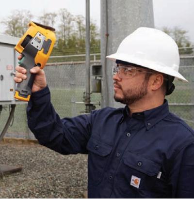 美國福祿克Fluke Ti450 SF6 氣體檢漏熱像儀